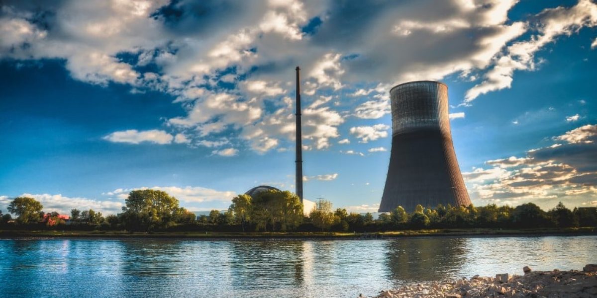 Nuclear Power Plant View